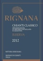 Fattoria di Rignana Chianti Classico Riserva 2012 Front Label