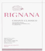 Fattoria di Rignana Chianti Classico 2007 Front Label