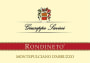 Fattoria Giuseppe Savini S.r.l. Montepulciano d'Abruzzo Rondineto 2014 Front Label