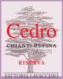 Fattoria Lavacchio Chianti Rufina Cedro Riserva 2009 Front Label