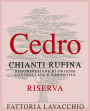 Fattoria Lavacchio Chianti Rufina Cedro Riserva 2007 Front Label