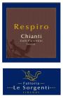 Fattoria Le Sorgenti Chianti Colli Fiorentini Respiro 2014 Front Label