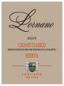Lornano Chianti Classico Riserva 2009 Front Label