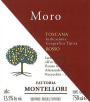 Fattoria Montellori Toscana Moro Rosso 2006 Front Label