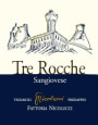 Fattoria Nicolucci Di Nicolucci Alessandro Sangiovese di Romagna Superiore Tre Rocche 2015 Front Label
