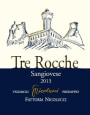 Fattoria Nicolucci Di Nicolucci Alessandro Sangiovese di Romagna Superiore Tre Rocche 2013 Front Label