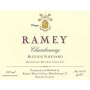Ramey Ritchie Vineyard Chardonnay (torn label) 2005 Front Label
