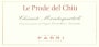 Fattorie Parri Chianti Montespertoli Le Prode del Chiu 2008 Front Label