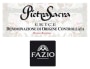 Fazio Wines Erice Pietra Sacra Riserva Rosso 2008 Front Label