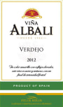 Felix Solis Avantis Valdepenas Vina Albali Verdejo 2012 Front Label