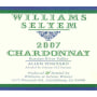 Williams Selyem Allen Vineyard Chardonnay 2007 Front Label