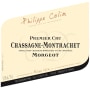 Philippe Colin Chassagne-Montrachet Morgeot Premier Cru Rouge 2015 Front Label