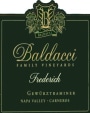 Baldacci Family Vineyards Frederich Gewurztraminer 2015 Front Label