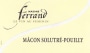 Ferrand Pascal Et Nadine Earl Macon Solutre-Pouilly 2014 Front Label