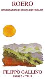 Filippo Gallino Roero 2011 Front Label
