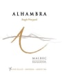 Finca Abril Alhambra Single Vineyard Reserva Malbec 2014 Front Label