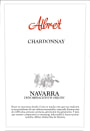 Finca Albret Chardonnay 2015 Front Label