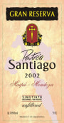 Finca El Zorzal Patron Santiago Gran Reserva 2002 Front Label