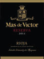 Finca Fernandez de Manzanos Mas de Victor Reserva 2011 Front Label