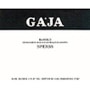 Gaja Sperss Barolo (3.0L) 1995 Front Label