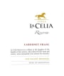 La Celia Reserva Cabernet Franc 2010 Front Label