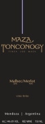 Finca Los Maza Maza Tonconogy Malbec/Merlot 2005 Front Label