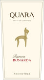 Finca Quara Reserva Bonarda 2009 Front Label