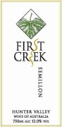 First Creek Hunter Valley Semillon 2006 Front Label