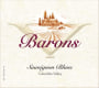 Barons Winery Sauvignon Blanc 2014 Front Label