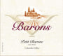 Barons Winery Petit Barone 2013 Front Label