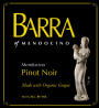 Barra of Mendocino Pinot Noir 2007 Front Label