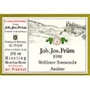 Joh. Jos. Prüm GK Wehlener Sonnenuhr Auslese Riesling 1995 Front Label