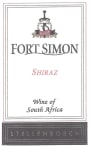 Fort Simon Estate Shiraz 2012 Front Label