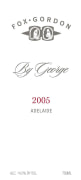 Fox Gordon Wines Adelaide Hills By George Cabernet Sauvignon Tempranillo 2005 Front Label
