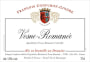 Francois Confuron-Gindre Vosne-Romanee 2014 Front Label
