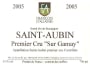 Francois D'Allaines Saint-Aubin Sur Gamay Premier Cru 2005 Front Label