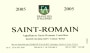 Francois D'Allaines Saint-Romain 2005 Front Label