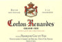 Francois Gay Corton Renardes Grand Cru 2014 Front Label