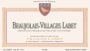 Francois Labet Beaujolais Villages 2008 Front Label