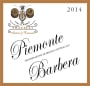 Fratelli Antonio & Raimondo Piemonte Barbera 2014 Front Label
