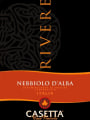 Casetta Nebbiolo d'Alba Rivere 2009 Front Label