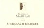 Frederic Mabileau Saint Nicolas de Bourgueil Eclipse 2009 Front Label