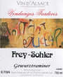 Frey-Sohler Vendanges Tardives Gewurztraminer 2006 Front Label
