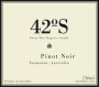 Frogmore Creek Wines 42 Degrees S Pinot Noir 2010 Front Label