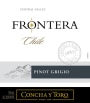 Frontera Concha y Toro Pinot Grigio 2014 Front Label