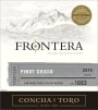 Frontera Concha y Toro Pinot Grigio 2015 Front Label