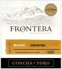 Frontera Concha y Toro Malbec 2015 Front Label