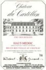 Chateau du Cartillon Haut-Medoc Cru Bourgeois 1997 Front Label