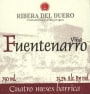 Fuentenarro Cuatro Meses en Barrica 2014 Front Label