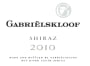 Gabrielskloof Shiraz 2010 Front Label